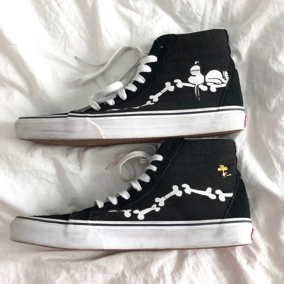 vans peanuts high tops